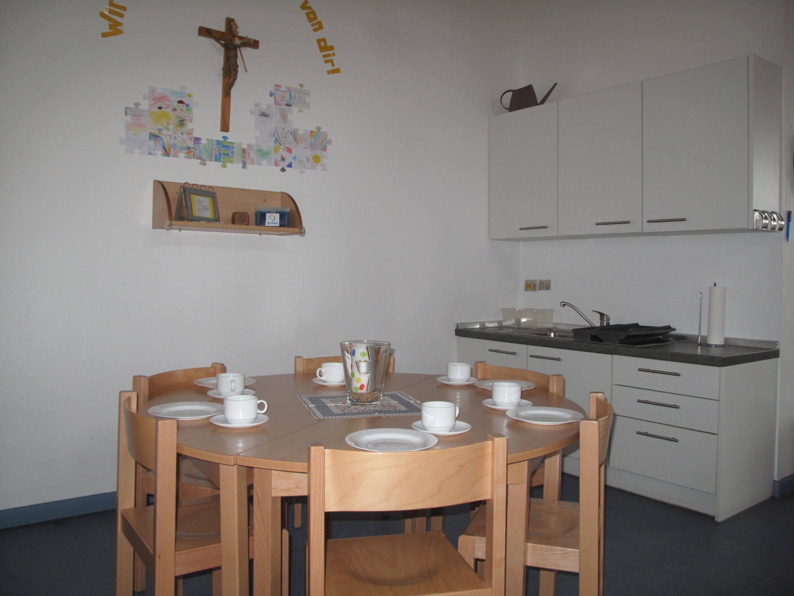 In der Bärengruppe gibt es gleich Frühstück!