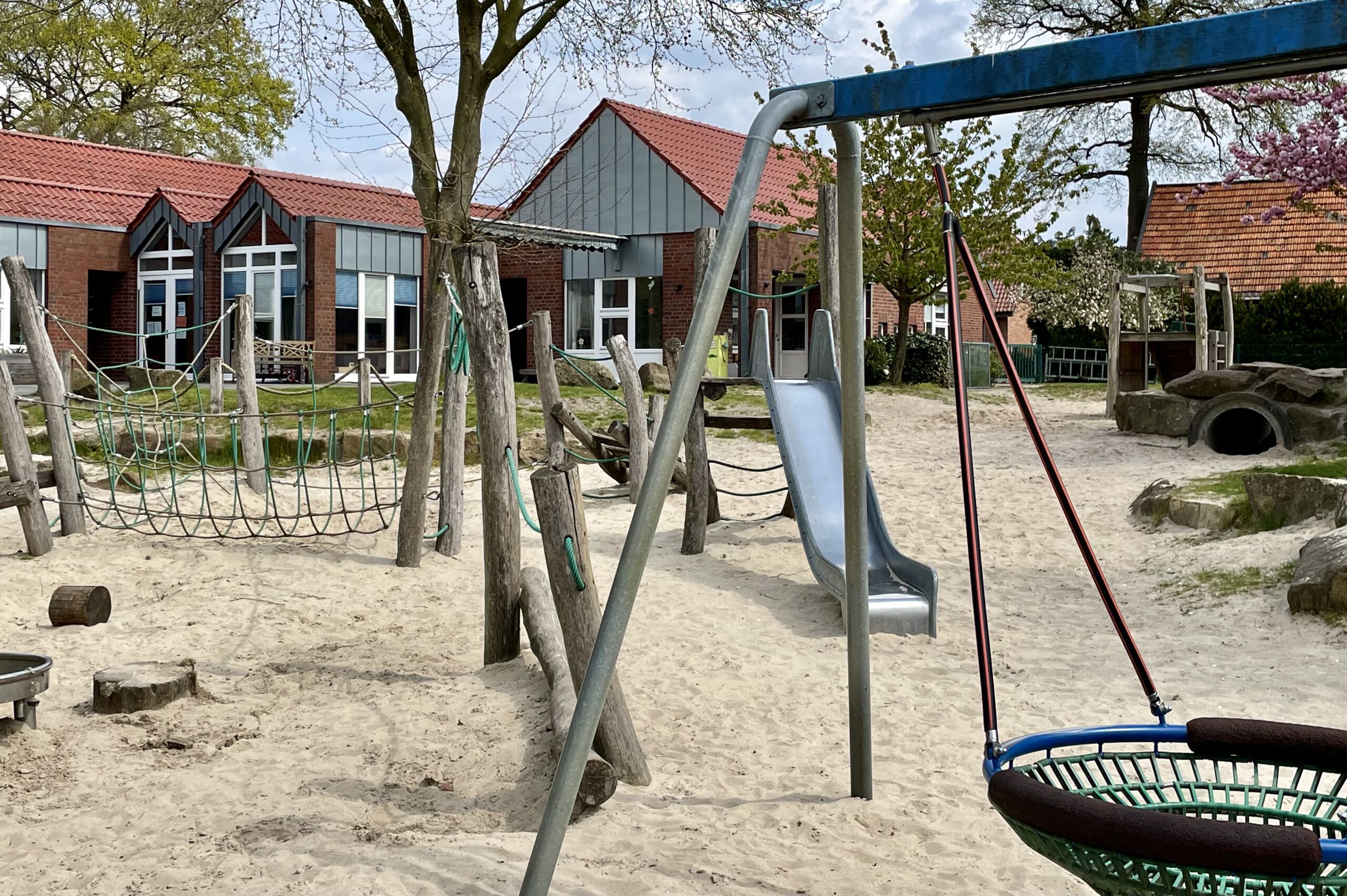 Der Kindergarten-Spielplatz